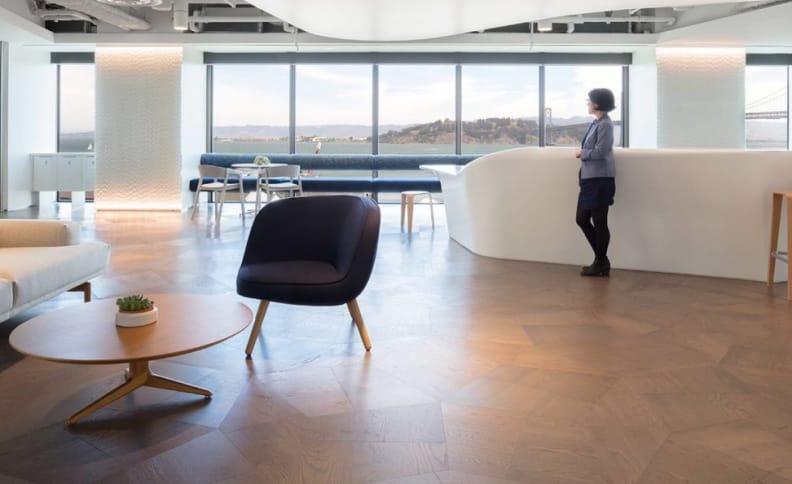 Parquet haut de gamme dans un salon cosy